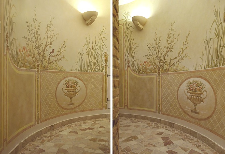 ronde muur